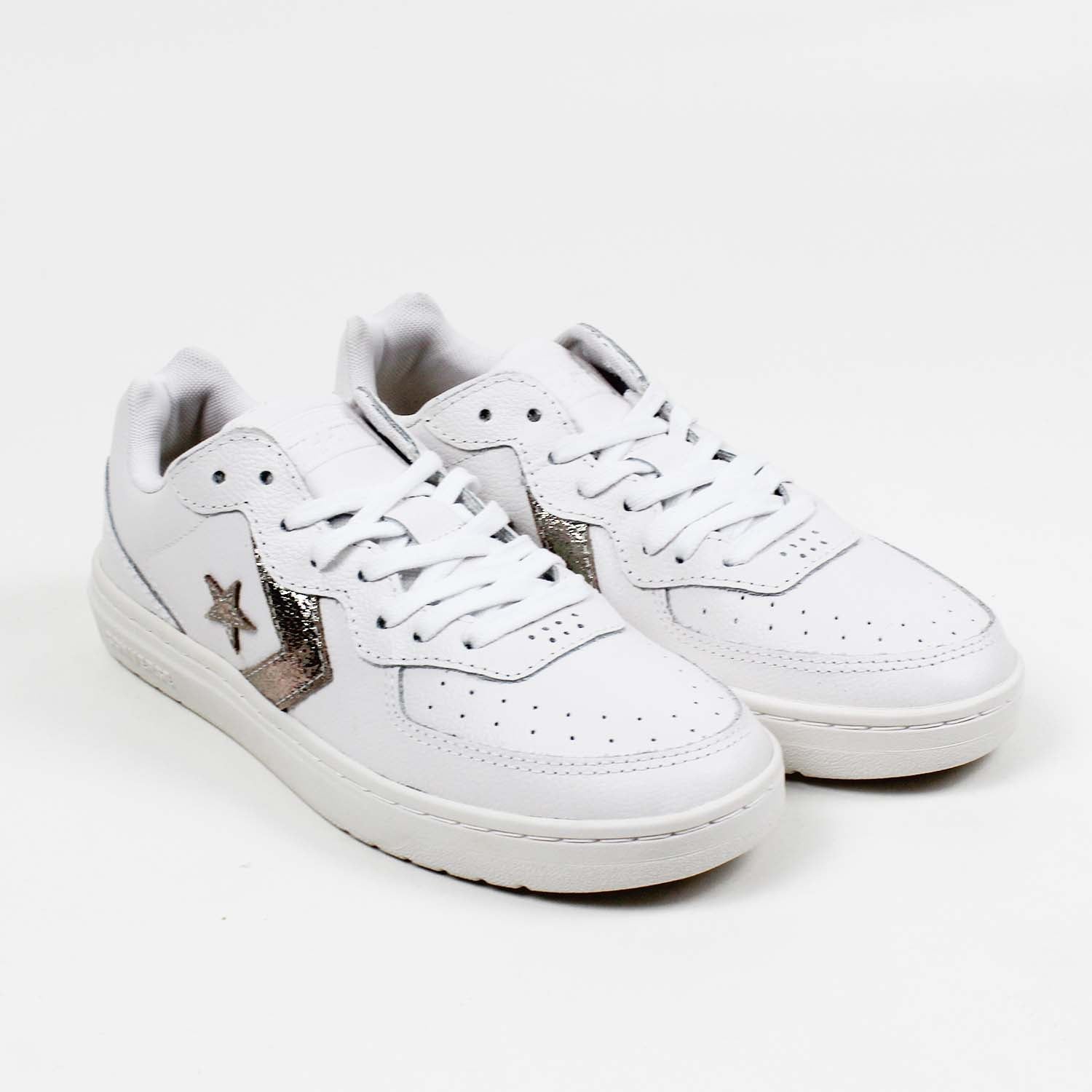 Tênis Converse Rival V2 Pretty Patina Branco Ouro