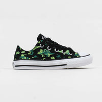 Chuck Taylor All Star Dino Juvenil Cano Baixo Preto