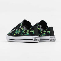 Chuck Taylor All Star Dino Juvenil Cano Baixo Preto