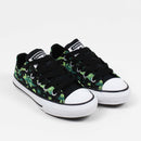 Chuck Taylor All Star Dino Juvenil Cano Baixo Preto