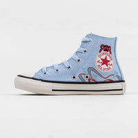 Tênis Converse Chuck Taylor All Star Juvenil Cano Alto Azul