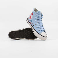 Tênis Converse Chuck Taylor All Star Juvenil Cano Alto Azul