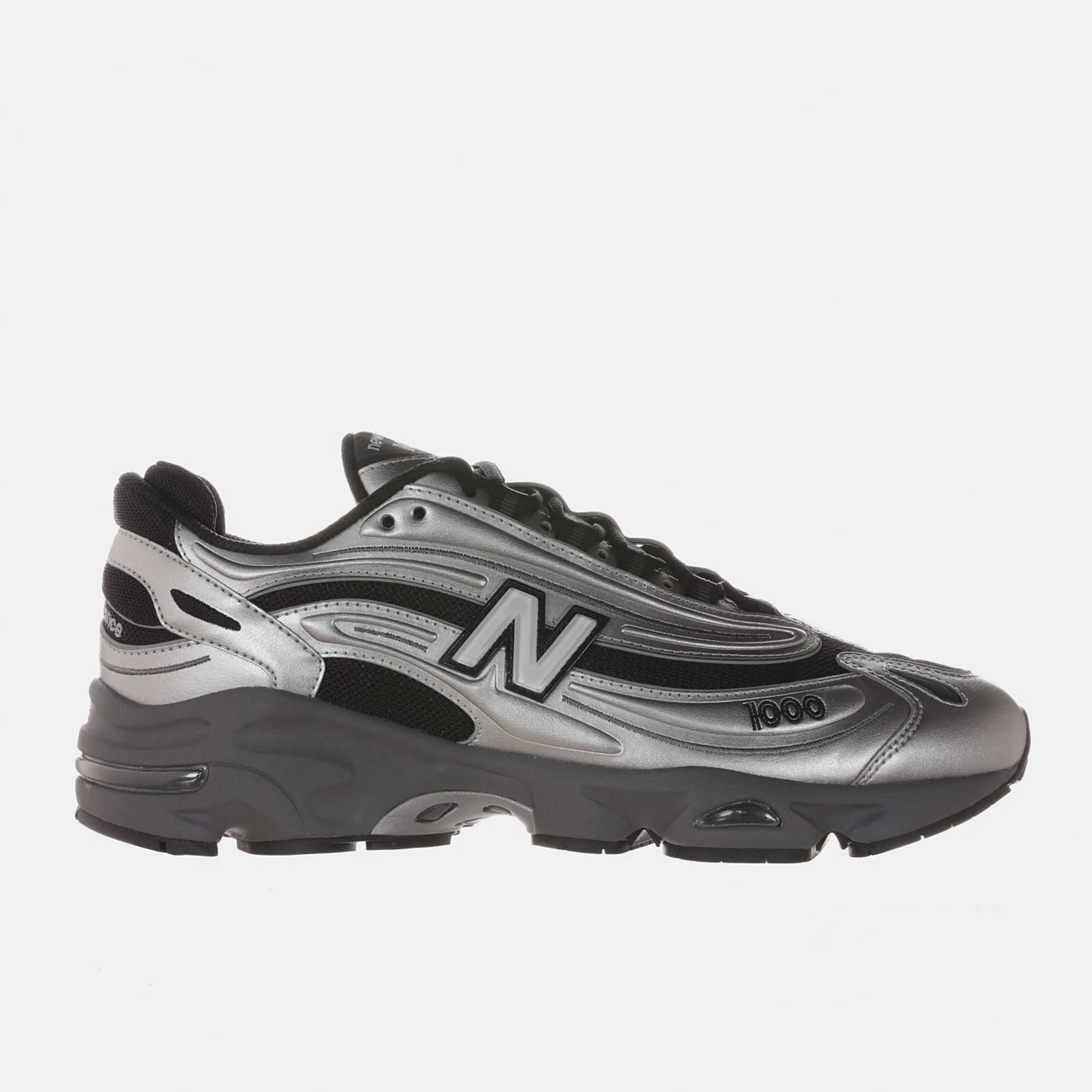 Tênis New Balance 1000 Preto Cinza Metálico