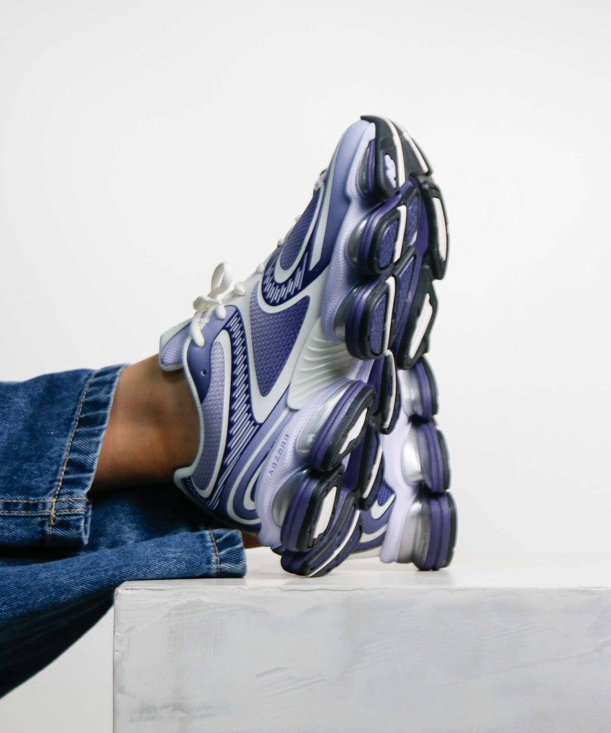 Tênis New Balance 2000 ABZORB Unissex Roxo Branco