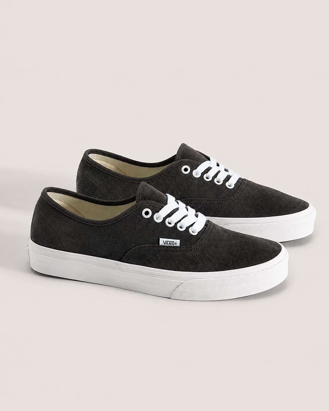 Tenis Vans Authentic Suede Fade Black White
