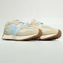 Tênis New Balance 327 Feminino Bege Azul Claro