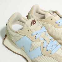 Tênis New Balance 327 Feminino Bege Azul Claro