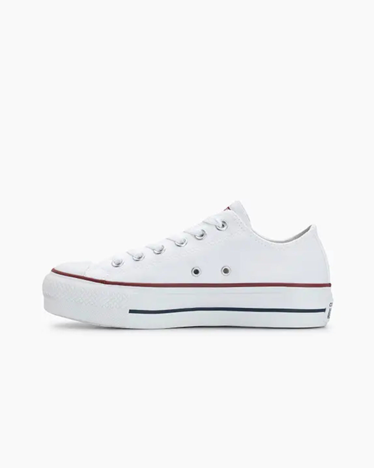 Tênis Converse Chuck Taylor All Star Lift Canvas Cano Baixo Branco