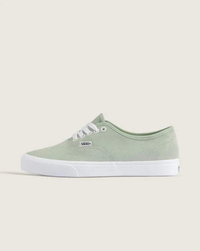 Tenis Vans Authentic Suede  Dusty Mint White Verde Claro