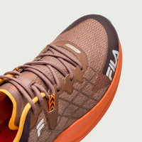 Tenis Fila Racer Skytrail Masculino Marrom Terroso Laranja Flame Verde Agua