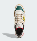 Tênis Adidas Forum 84 Low CL Cream White  Crew Yellow  Collegiate Green