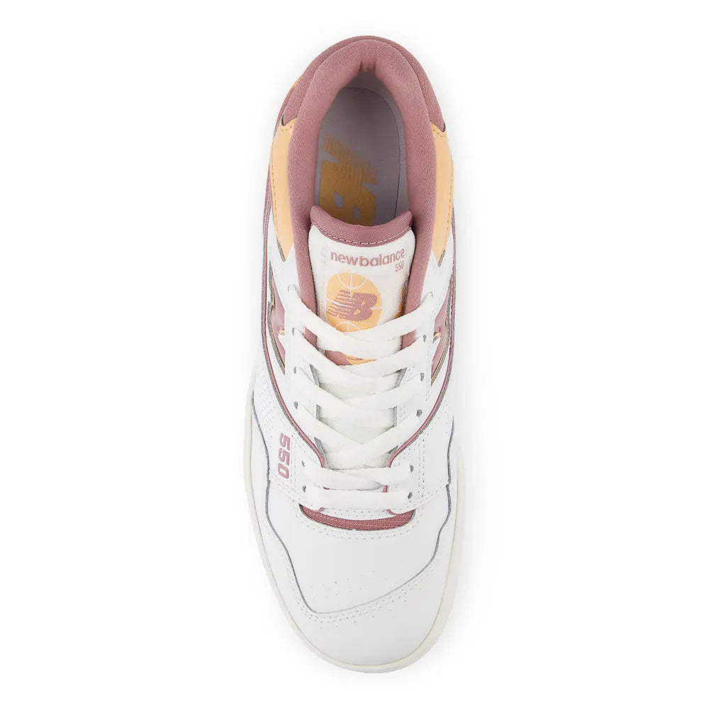 Tênis New Balance 550 White Rosewood
