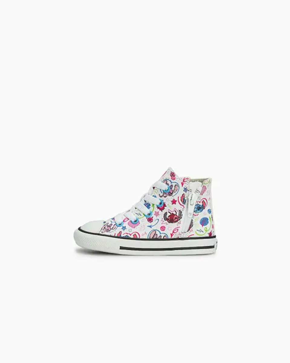 Tênis Converse Chuck Taylor All Star Side Zip Stitch Branco
