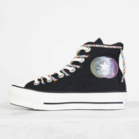 Tênis Converse Chuck Taylor All Star Lift Color Street Preto