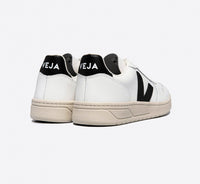 Tênis Veja V-10 Leather Extra White Black