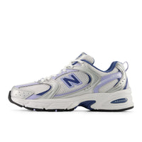 Tênis Nb 530 Unisex Prata Roxo e Azul