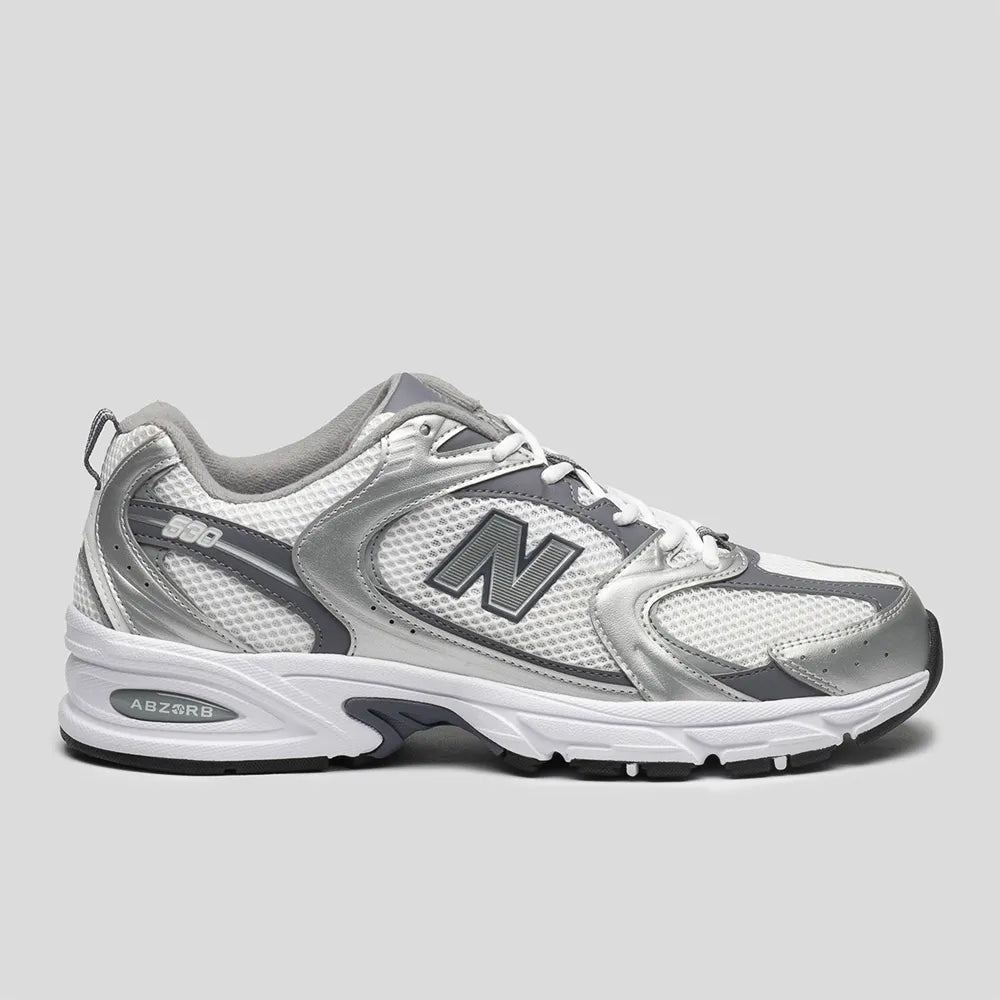 Tenis Nb 530 Unisex Prata Grafite