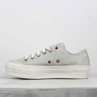 Tênis Converse Chuck Taylor All Star Lift Suede Branco