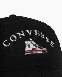 Boné Converse Relaxed Cap Black Preto