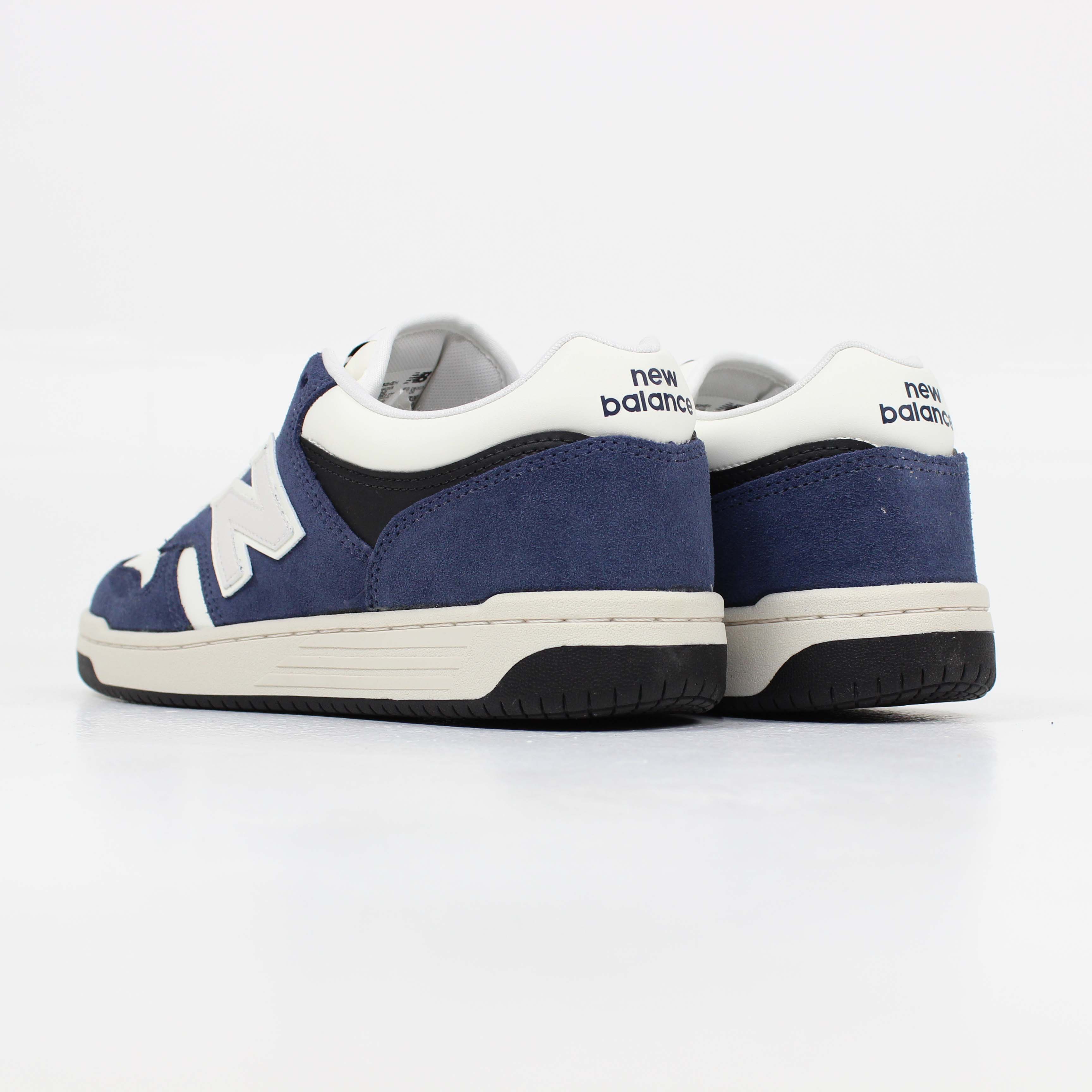 Tênis New Balance 480 Low Marinho Bege Claro