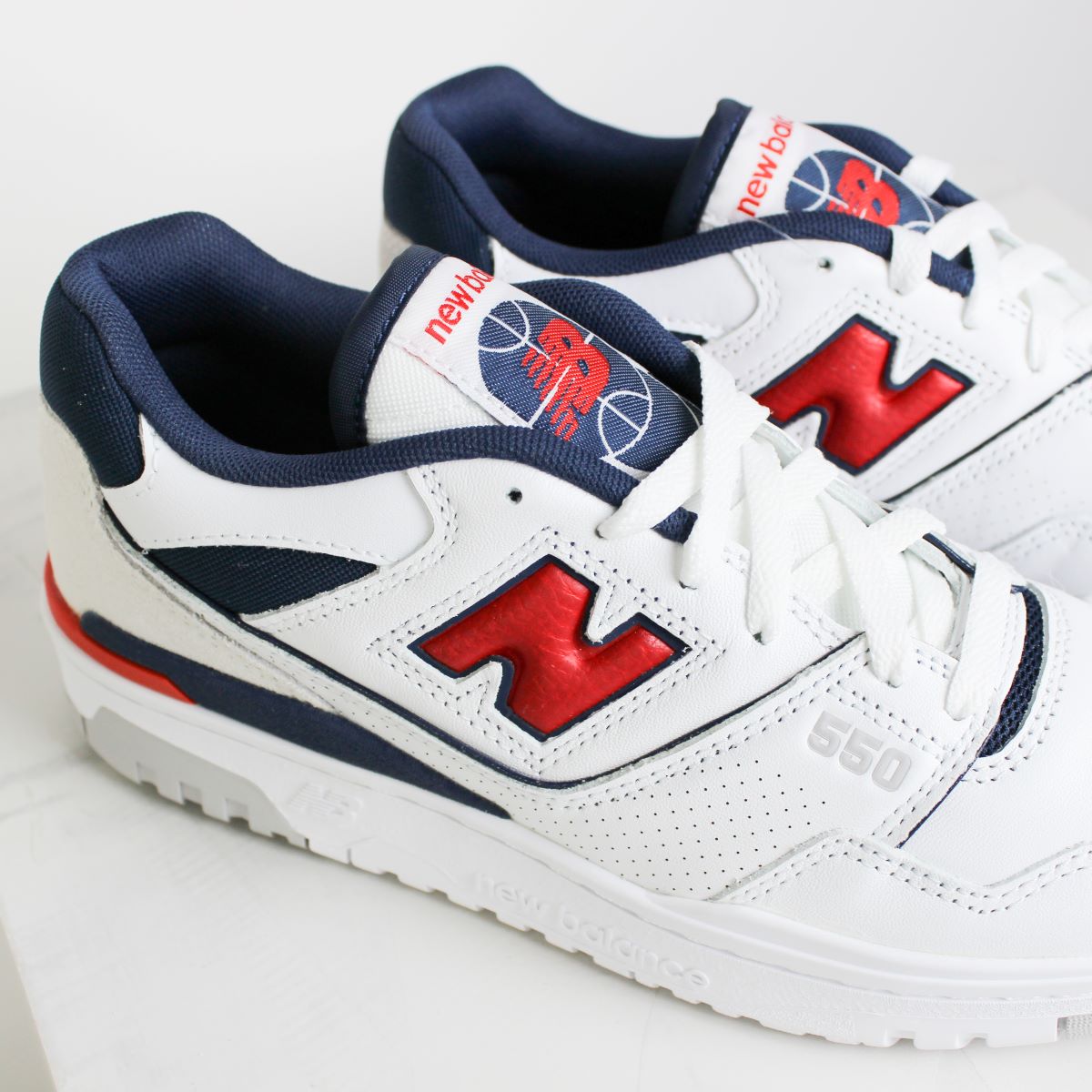 Tênis New Balance 550 White True Red