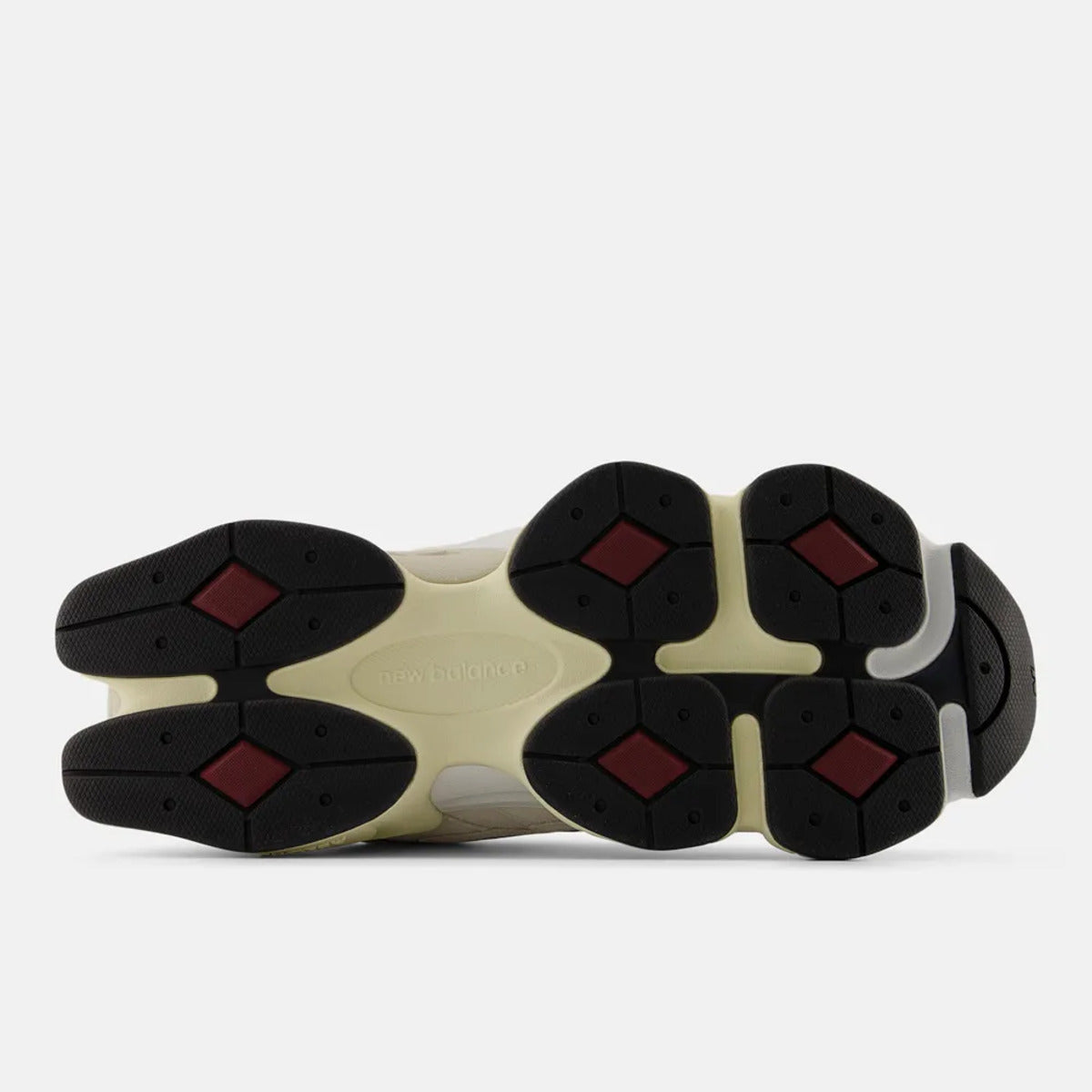 Tênis New Balance 9060 Bege Bordô