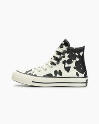 Chuck 70 Cow Print Cano Alto Preto