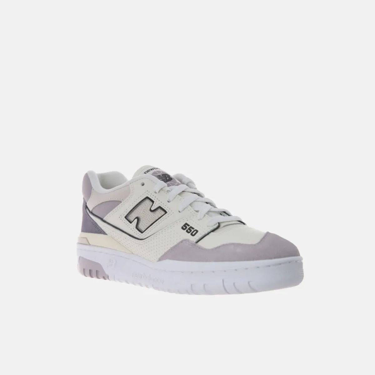 Tênis Feminino New Balance 550 Branco e Roxo