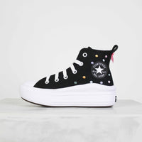 Tênis Converse Chuck Taylor All Star Move Polka Dots Preto