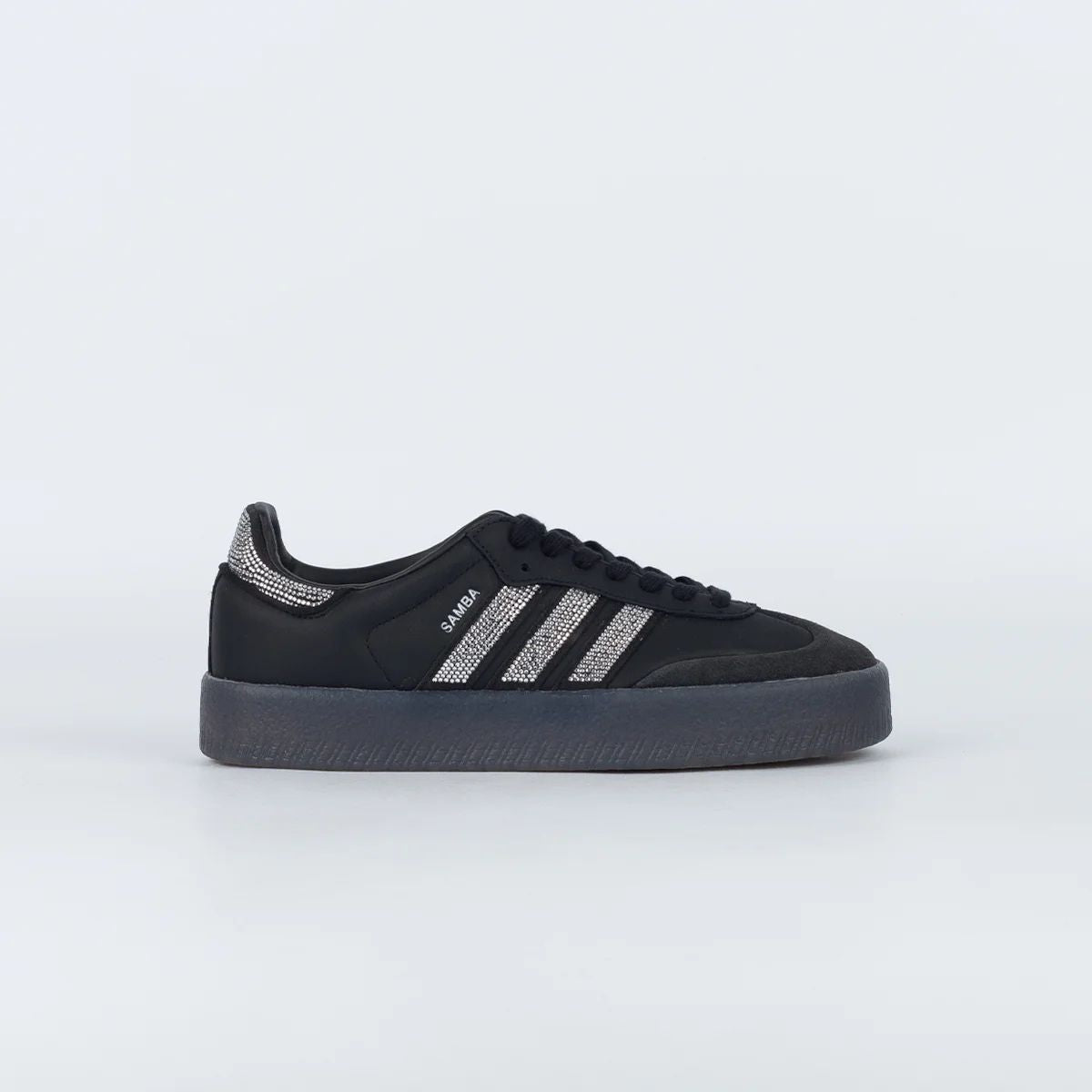 Tênis adidas Sambae Preto Silver Metallic Gum