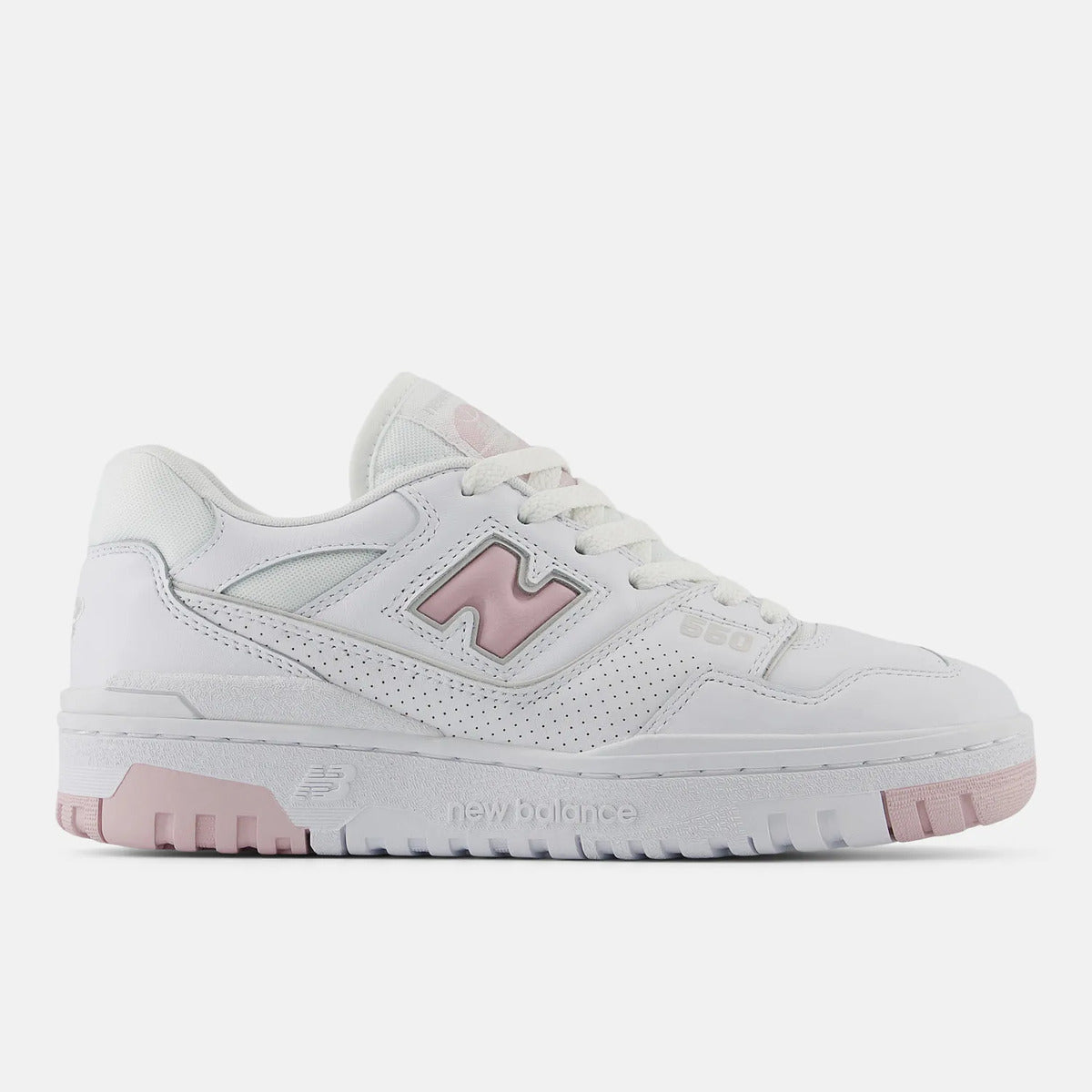 Tênis New Balance 550 Branco Rosa Claro