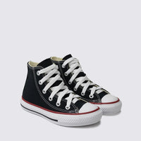 Tênis Converse Chuck Taylor All Star Kids Hi Preto Vermelho