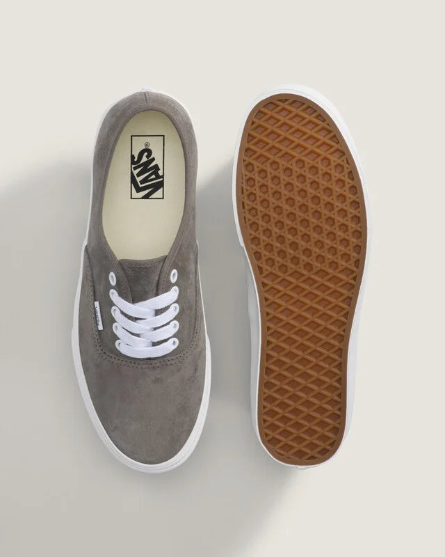 Tenis Vans Authentic Pig Suede Bungee Cord Cinza Grafite