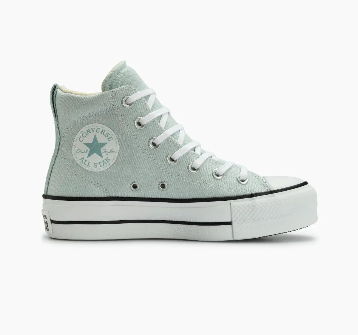 Tênis Converse Chuck Taylor Mid Padded Lift Seasonal Verde