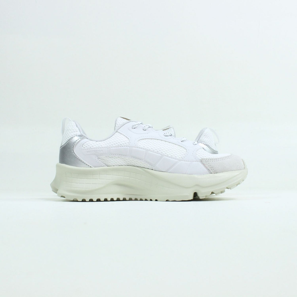 Tenis Fila Destroyer Feminino Branco Cinza