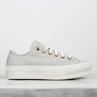 Tênis Converse Chuck Taylor All Star Lift Suede Branco