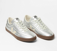 Tênis Veja Panenka Leather Silver White Pierre Bark