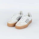 Tênis Adidas Sambae W Crystal White Silver Metallic