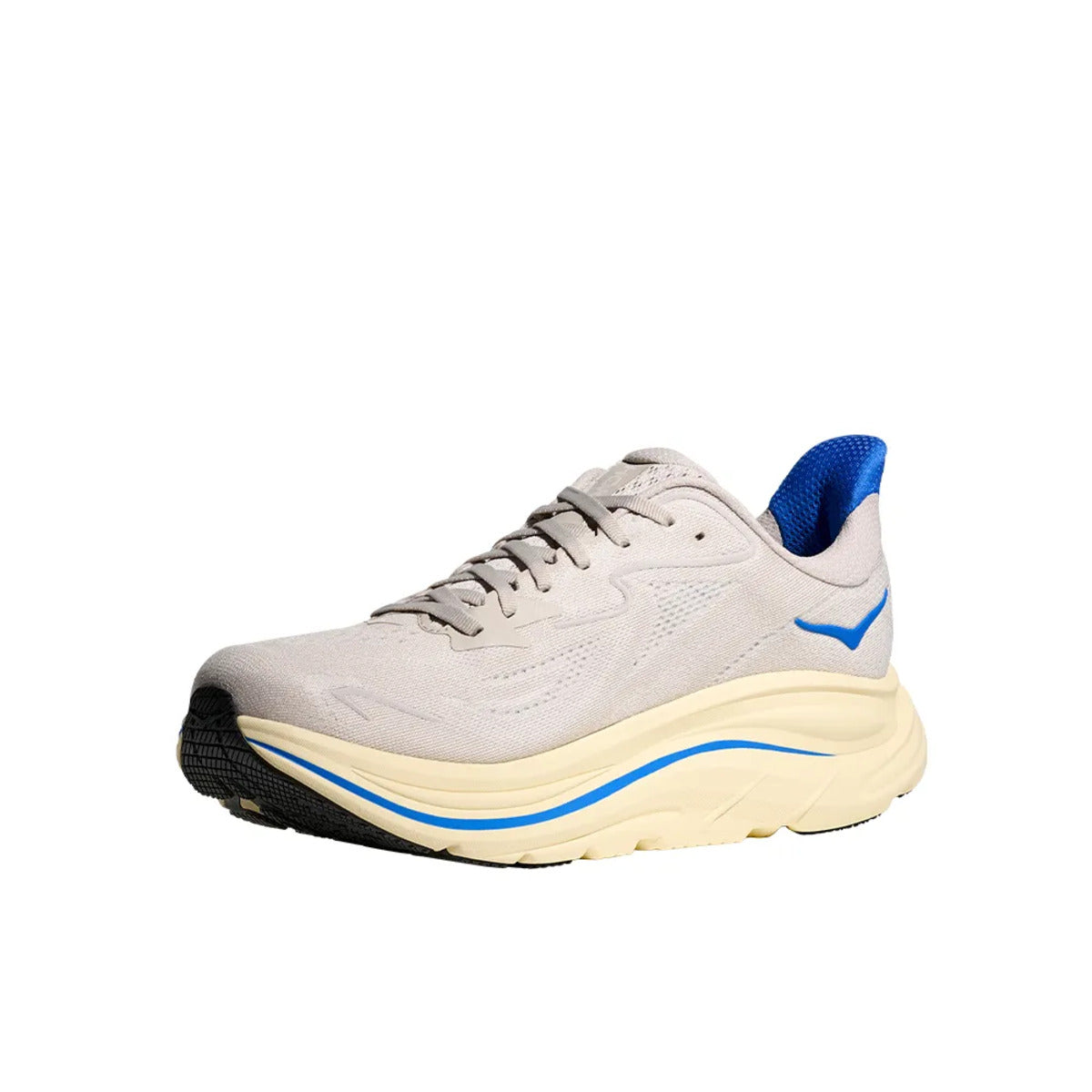 Tênis Hoka Clifton 10 Masculino Bege Azul