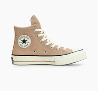 Tênis Converse Chuck 70 Seasonal Suede Cano Alto Bege