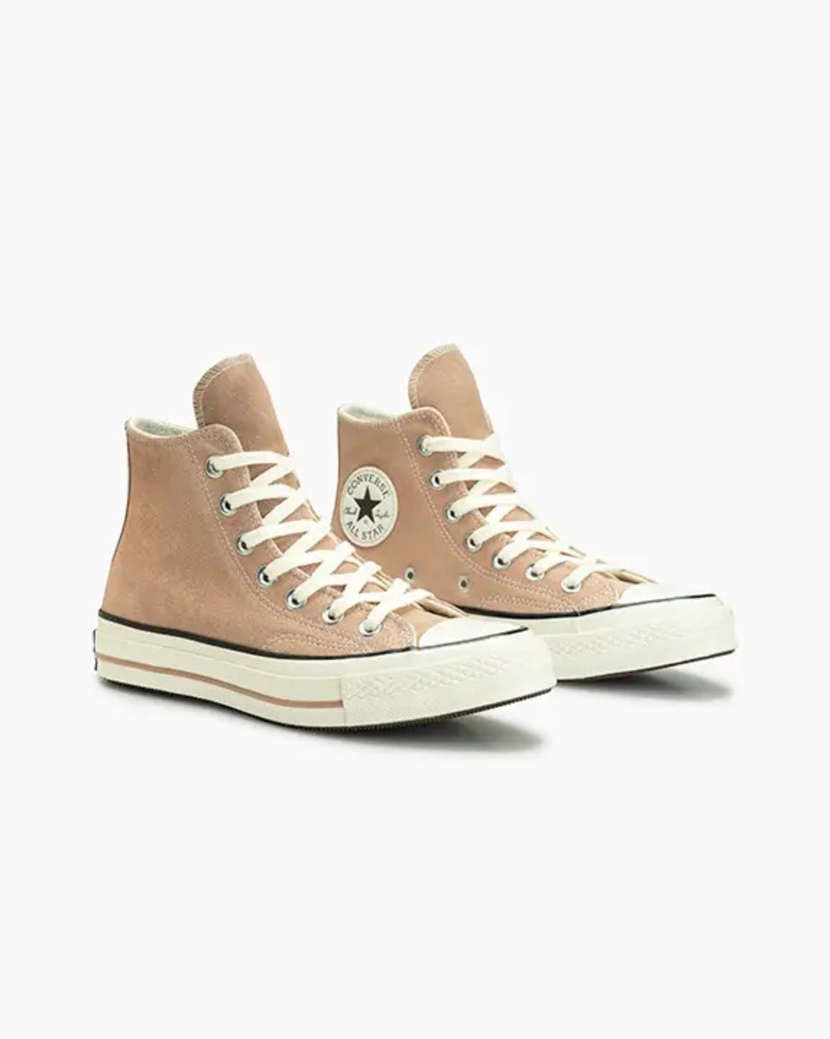 Tênis Converse Chuck 70 Seasonal Suede Cano Alto Bege