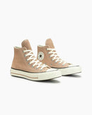 Tênis Converse Chuck 70 Seasonal Suede Cano Alto Bege