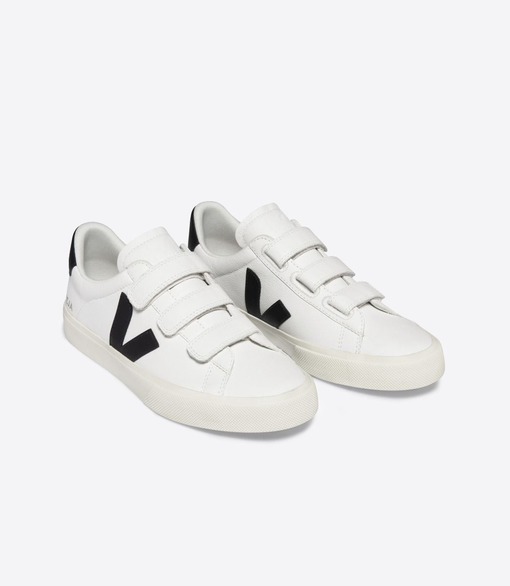 TENIS VEJA RECIFE CHFREE LEATH EX WHITE BLACK