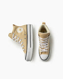 Tênis Converse Chuck Taylor Mid Padded Lift Seasonal Areia