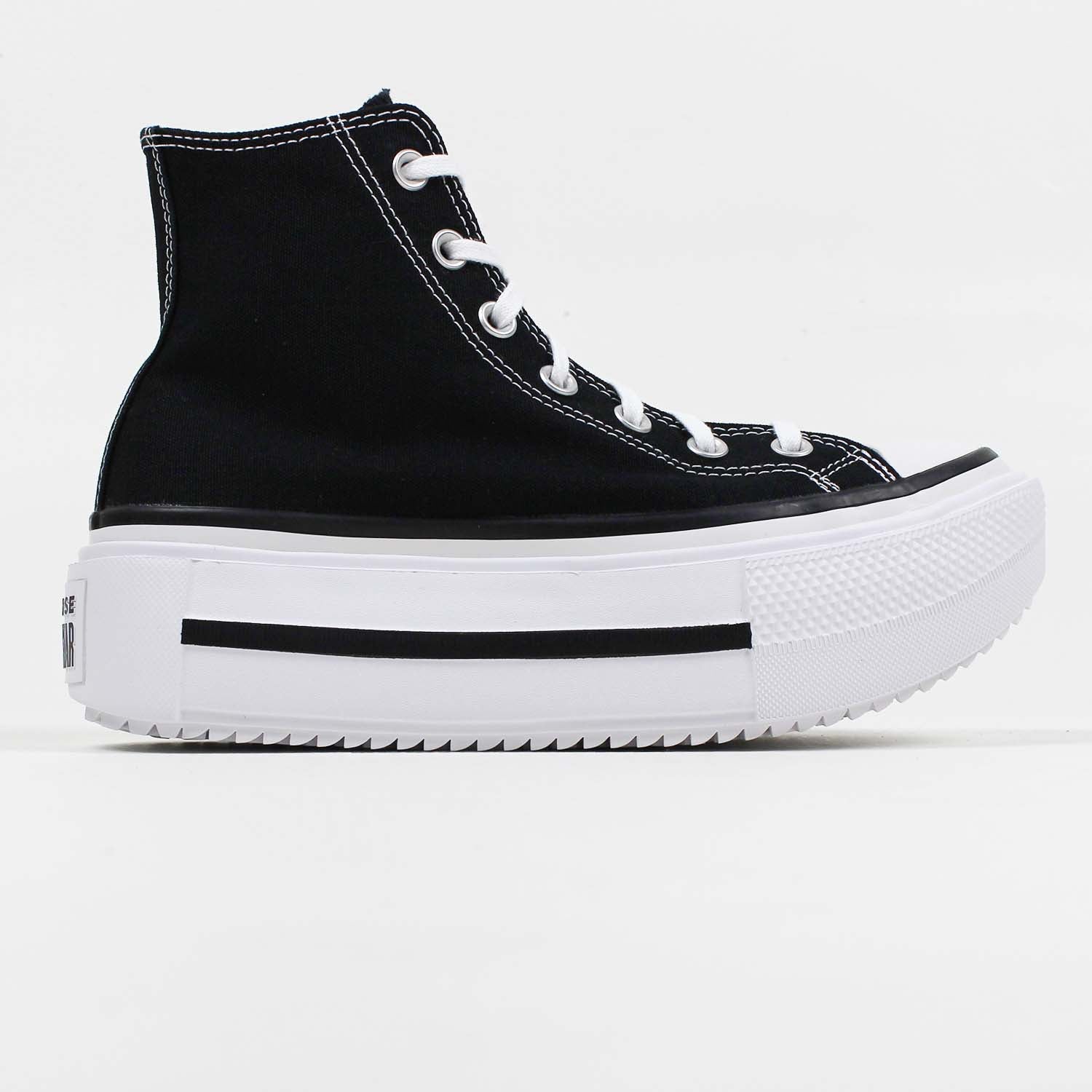 Tênis Converse Chuck Taylor Lift Double Stack Mid Preto