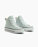 Tênis Converse Chuck Taylor Mid Padded Lift Seasonal Verde