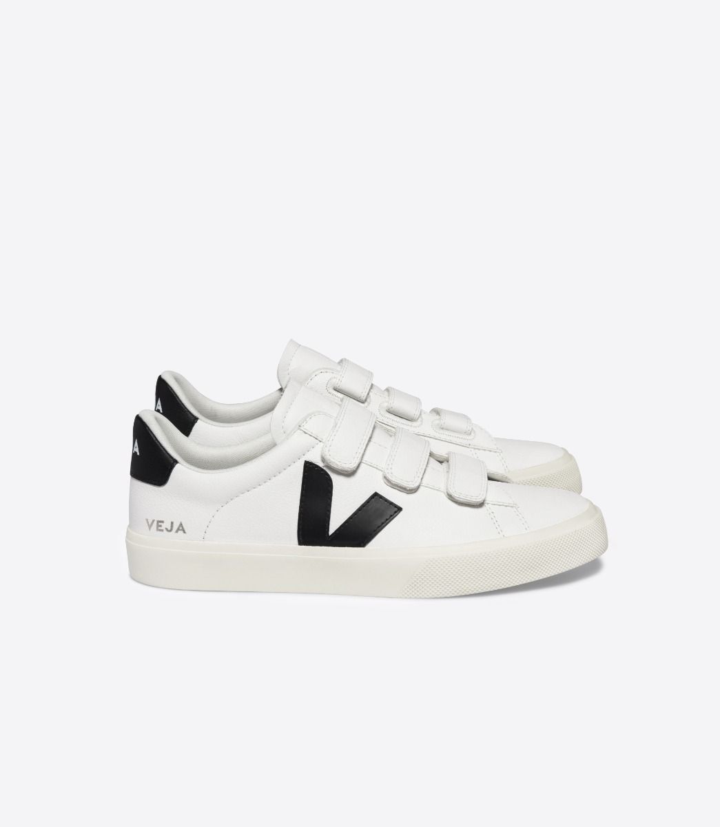 TENIS VEJA RECIFE CHFREE LEATH EX WHITE BLACK