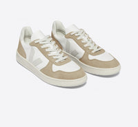 Tênis Veja V-10 Chfree Extra White Natural Sahara