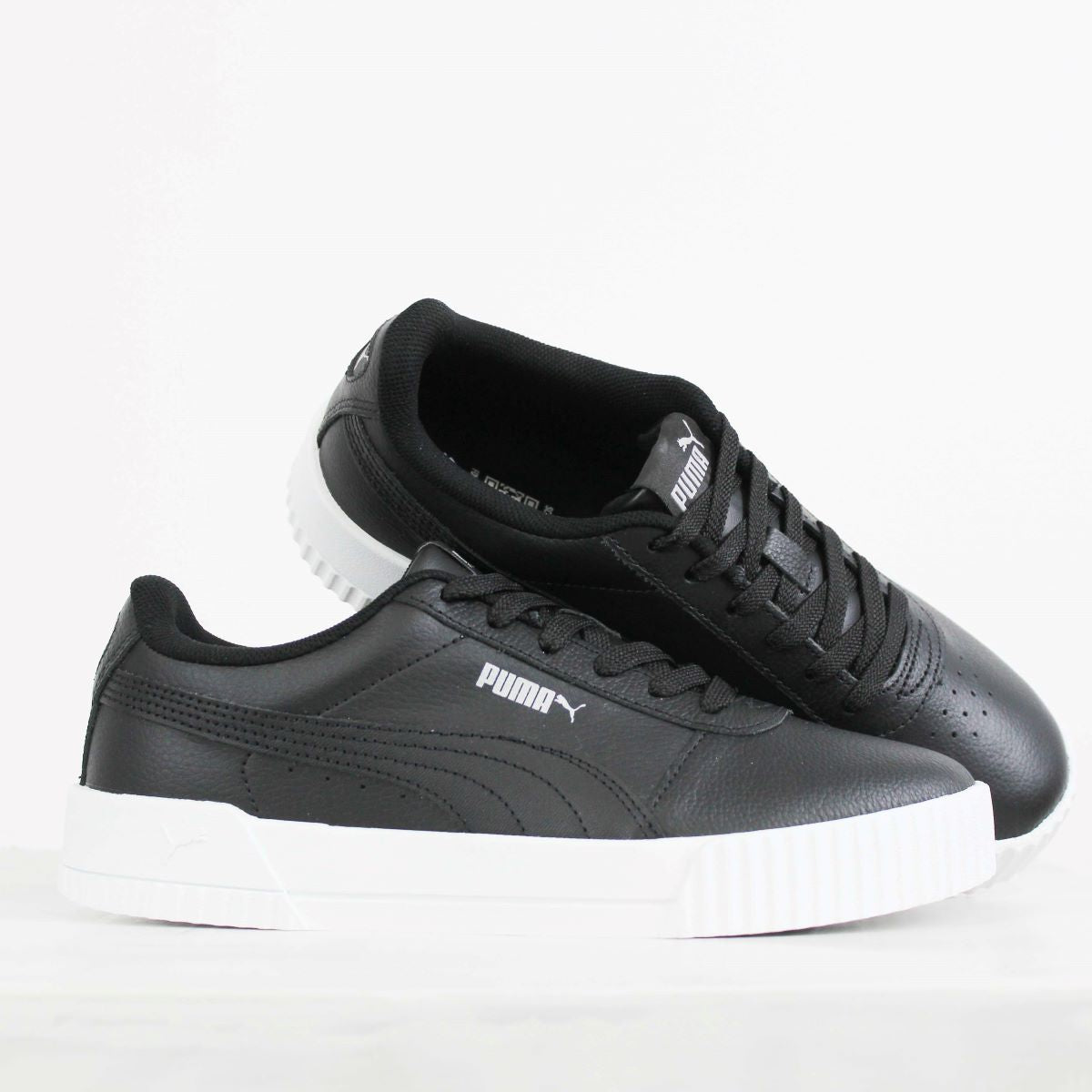 Tênis Puma Carina L BDP Black White Silver