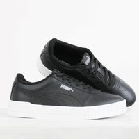 Tênis Puma Carina L BDP Black White Silver